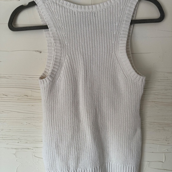 Banana Republic Knit Tank Top | Creamy White | Perfect Condition - Picture 5 of 5